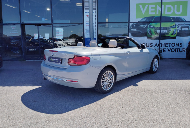 BMW Série 2 Cabriolet 218iA 136ch Luxury