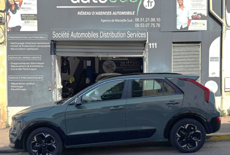 Kia e-Niro active II 64,8 kWh 204 cv Boîte auto / Origine France / 1er main / CARPLAY / 