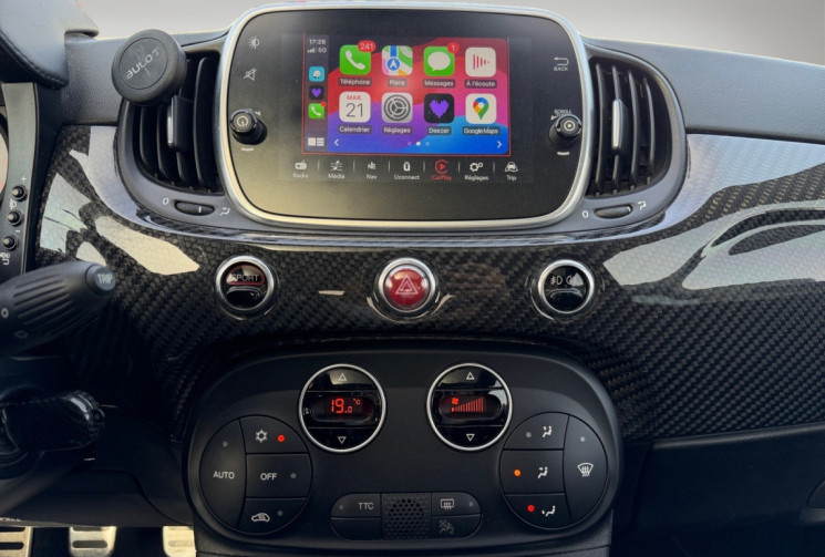 Abarth 500 595 1.4 T-Jet Pista 160ch / CARPLAY / TOIT OUVRANT / PLANCHE CARBONE