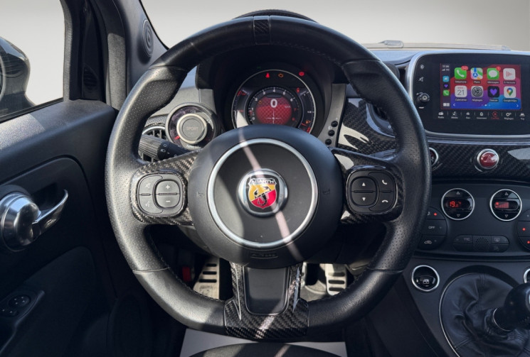 Abarth 500 595 1.4 T-Jet Pista 160ch / CARPLAY / TOIT OUVRANT / PLANCHE CARBONE