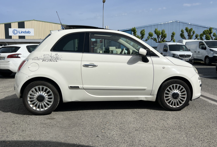 FIAT 500 III 1.2 MPi S&S 69 cv  LOUNGE * Toit Ouvrant  * Cuir Rouge * Distribution Embrayage OK