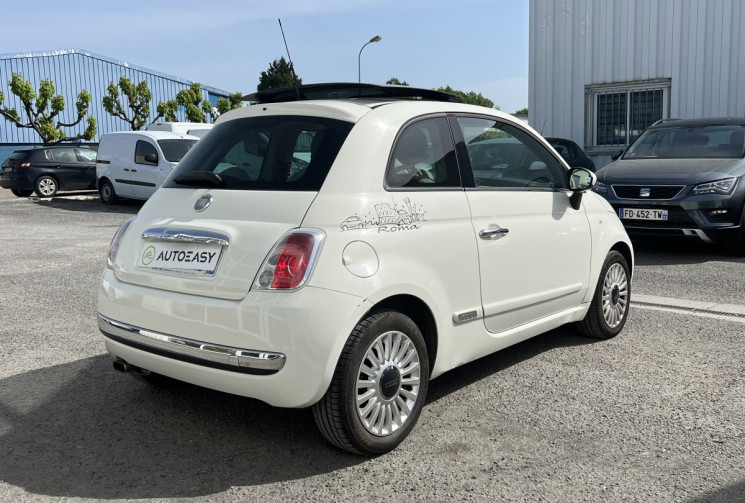 FIAT 500 III 1.2 MPi S&S 69 cv  LOUNGE * Toit Ouvrant  * Cuir Rouge * Distribution Embrayage OK