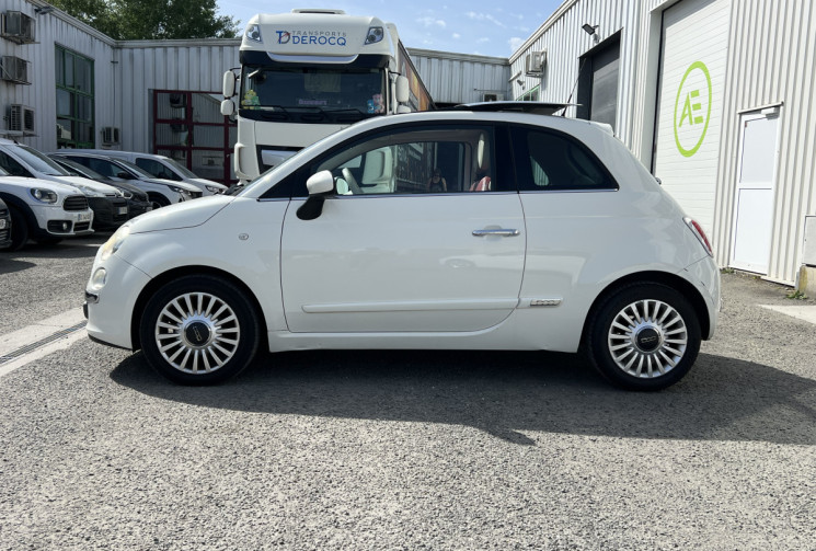 FIAT 500 III 1.2 MPi S&S 69 cv  LOUNGE * Toit Ouvrant  * Cuir Rouge * Distribution Embrayage OK