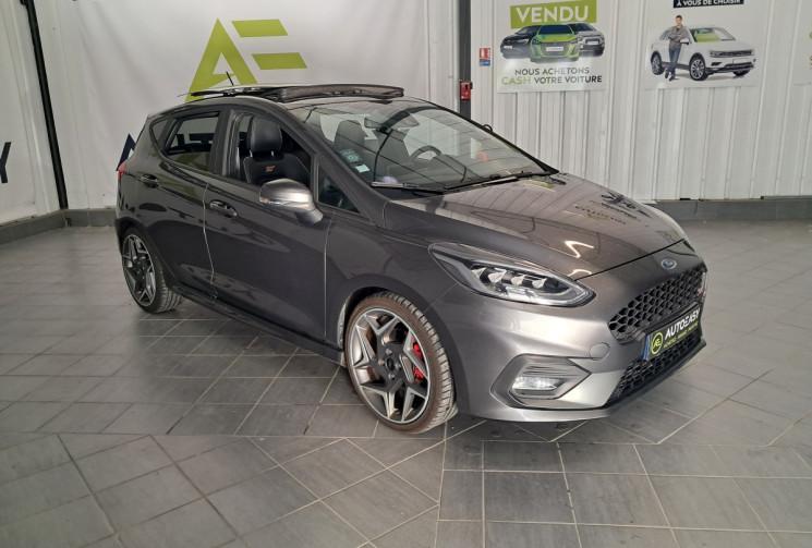Ford Fiesta  V 1.5 200 ST-PLUS PACK PERFORMANCE - CARPLAY- TOIT PANO- SUIVI ENTRETIEN - CT VIREGE -