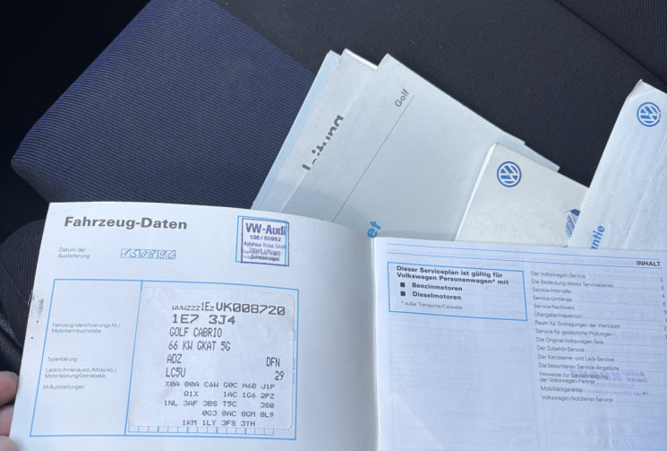 Volkswagen Golf III 3 Cabriolet 1.8 90cv BON JOVI / Révisée avec distribution neuve / 