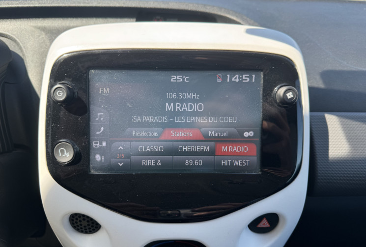 Citroën C1 1.0 VTi 12V 72 cv FEEL 5 Portes 