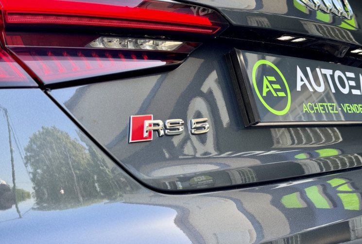 Audi RS5 Sportback 2.9 V6 TFSi 450 Quattro Tiptronic 8 / Immat FR / Toit ouvrant / B&O / 360° / HUD 