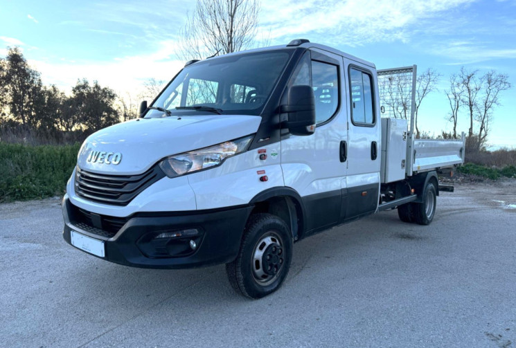 Iveco Daily CHASSIS CABINE DOUBLE / 1ère main /  3.0 160 cv EMPATTEMENT-4100 35C16H QUAD-TOR