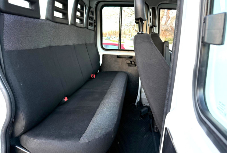 Iveco Daily CHASSIS CABINE DOUBLE / 1ère main /  3.0 160 cv EMPATTEMENT-4100 35C16H QUAD-TOR