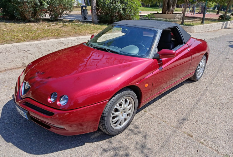 Alfa Romeo SPIDER GTV - 1.8 TS 16v 144 CH - 20.700 km réels - Origine France