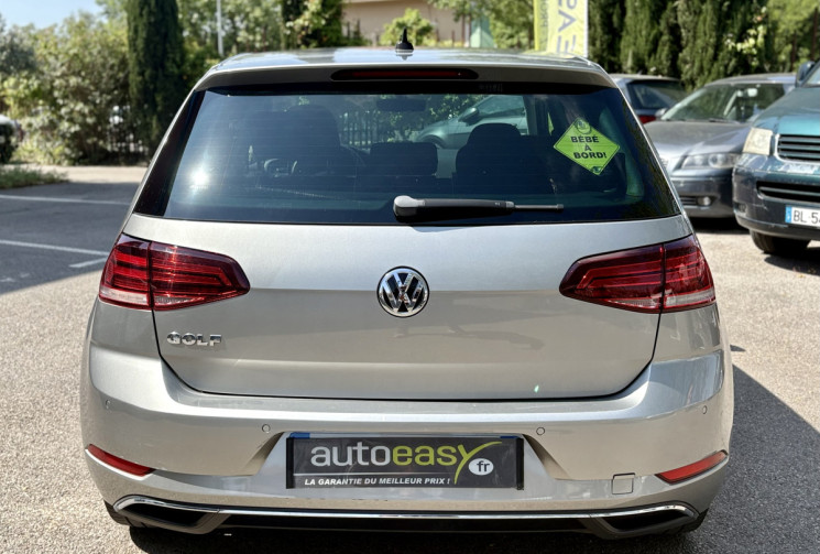 Volkswagen Golf VII 7 ph2 1.4 TSI 125 DSG Confortline / Suivi d’entretien / 