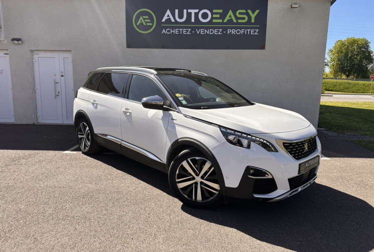 Peugeot 5008 2.0 BlueHDi EAT8 S&S 180 cv Boîte auto GT 7 PLACES