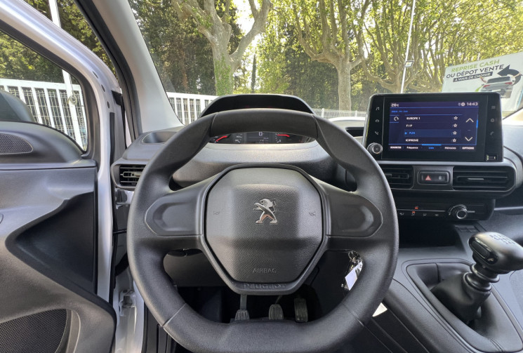 Peugeot Partner 1.2 110 M Standard 650 KG / 1ère Main / Carplay / Radars AR 