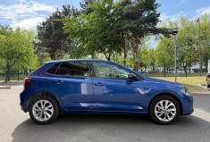 Volkswagen Polo 6 1.0 TSI 95 STYLE CUIR ALCANTARA / CLIM BIZONE /BLEU RECIF