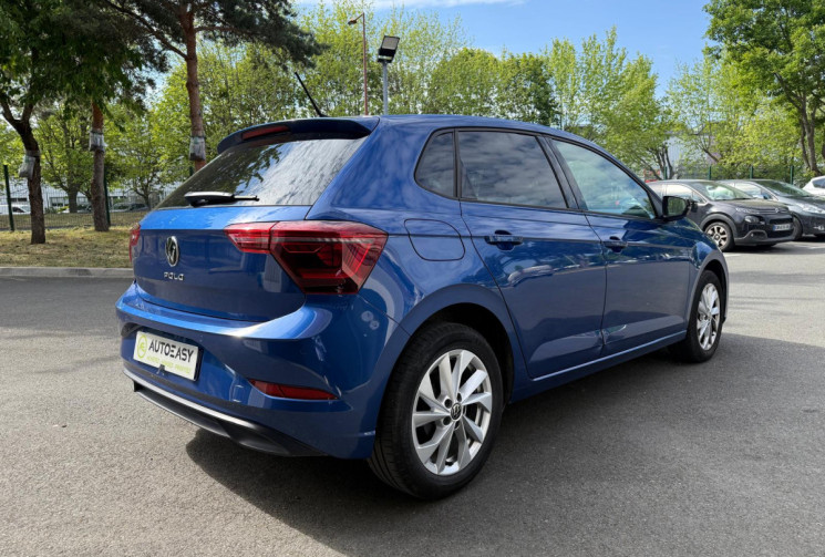 Volkswagen Polo 6 1.0 TSI 95 STYLE CUIR ALCANTARA / CLIM BIZONE /BLEU RECIF