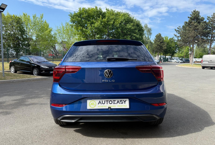 Volkswagen Polo 6 1.0 TSI 95 STYLE CUIR ALCANTARA / CLIM BIZONE /BLEU RECIF