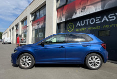 Volkswagen Polo 6 1.0 TSI 95 STYLE CUIR ALCANTARA / CLIM BIZONE /BLEU RECIF