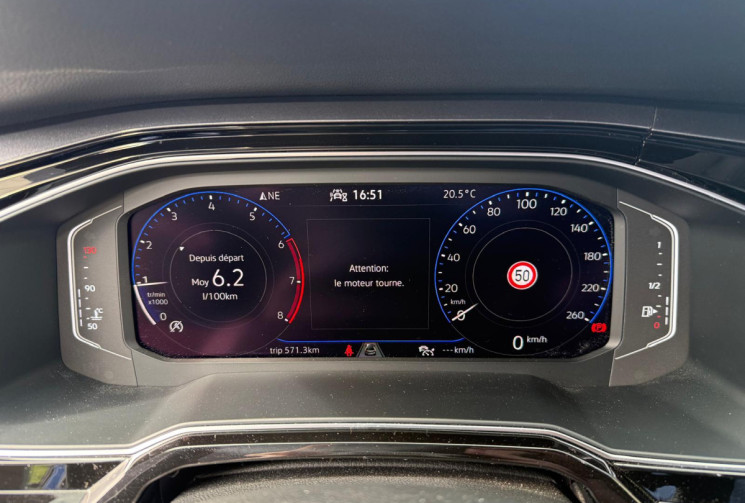 Volkswagen Polo 6 1.0 TSI 95 STYLE CUIR ALCANTARA / CLIM BIZONE /BLEU RECIF