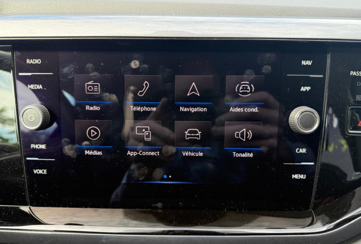 Volkswagen Polo 6 1.0 TSI 95 STYLE CUIR ALCANTARA / CLIM BIZONE /BLEU RECIF