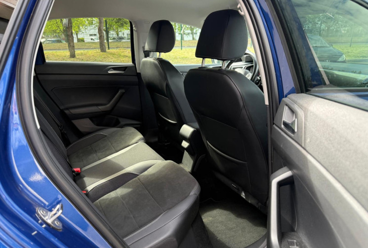 Volkswagen Polo 6 1.0 TSI 95 STYLE CUIR ALCANTARA / CLIM BIZONE /BLEU RECIF
