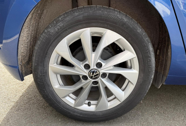 Volkswagen Polo 6 1.0 TSI 95 STYLE CUIR ALCANTARA / CLIM BIZONE /BLEU RECIF