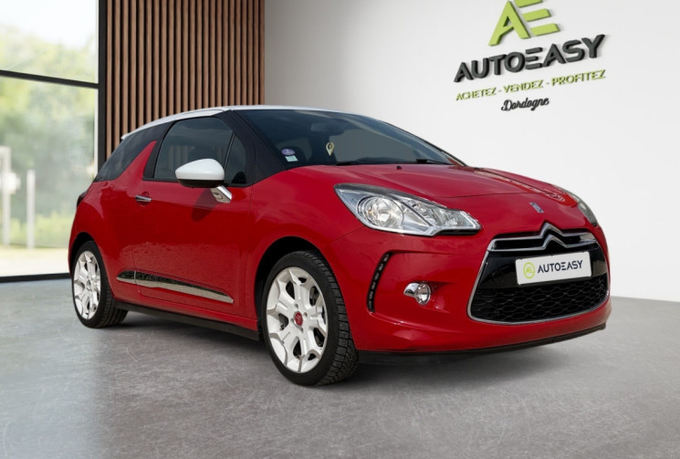 Citroën DS3 1.6 THP 155 SPORT CHIC - SUIVI A JOUR