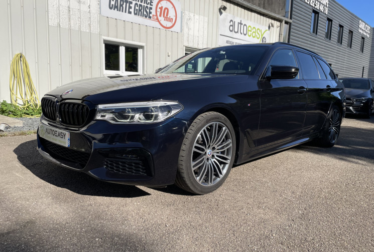 BMW SERIE 5 TOURING 530dA xDrive 265 ch M Sport/Harman Kardon/Sièges Cuir Elect /Toit Pano/JA 19