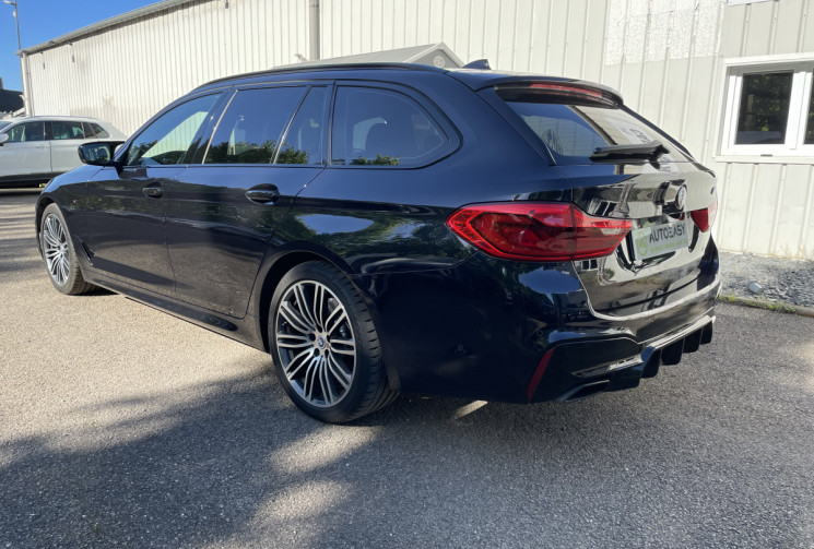 BMW SERIE 5 TOURING 530dA xDrive 265 ch M Sport/Harman Kardon/Sièges Cuir Elect /Toit Pano/JA 19