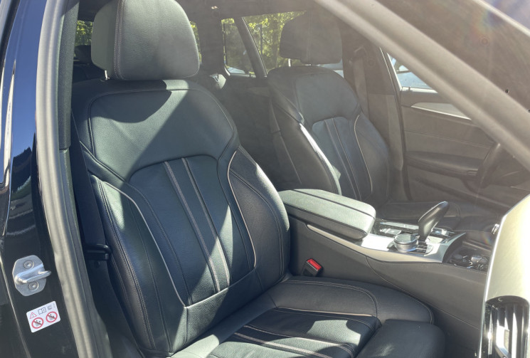 BMW SERIE 5 TOURING 530dA xDrive 265 ch M Sport/Harman Kardon/Sièges Cuir Elect /Toit Pano/JA 19