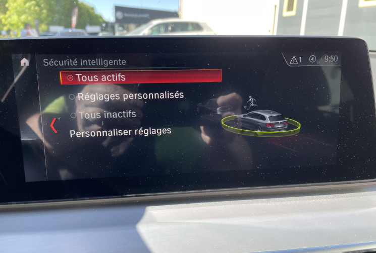 BMW SERIE 5 TOURING 530dA xDrive 265 ch M Sport/Harman Kardon/Sièges Cuir Elect /Toit Pano/JA 19