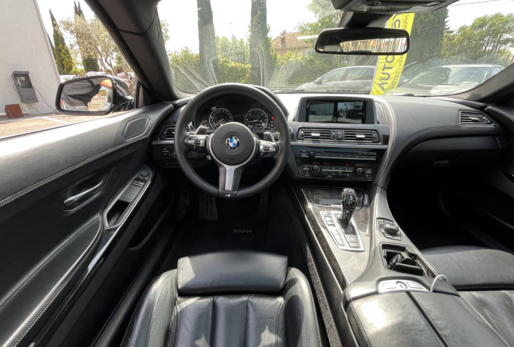 BMW SERIE 6 Coupé 640d Xdrive M-Sport Luxury 313cv / suivi BMW / Super état  