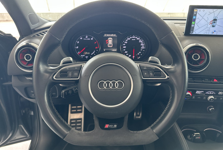 Audi RS3 SPORTBACK 2.5 TFSI 367 / TO / B&O / CarPlay / Echappement RS / Sièges chauffants / Caméra