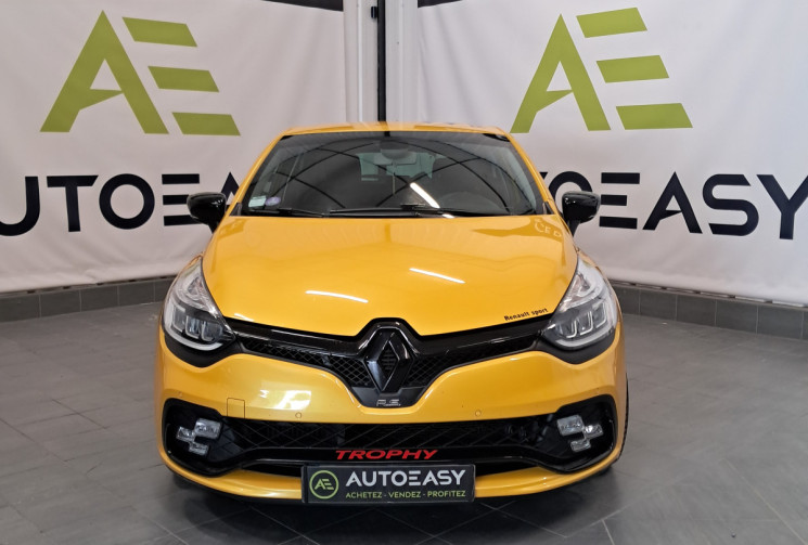 Renault Clio IV 1.6 T 220 RS Trophy EDC6 - RS MONITOR - CAMERA - SUIVI ENTRETIEN - 