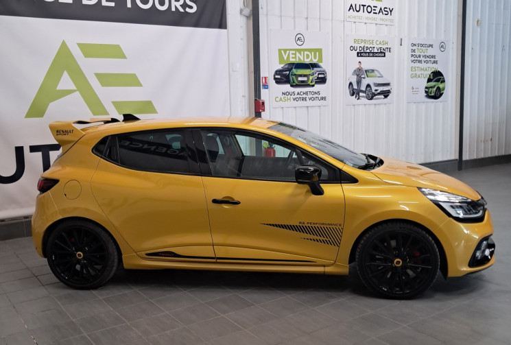 Renault Clio IV 1.6 T 220 RS Trophy EDC6 - RS MONITOR - CAMERA - SUIVI ENTRETIEN - 