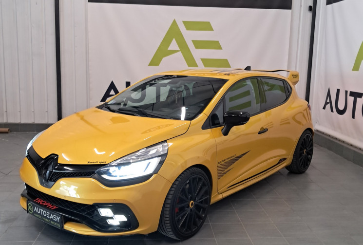 Renault Clio IV 1.6 T 220 RS Trophy EDC6 - RS MONITOR - CAMERA - SUIVI ENTRETIEN - 