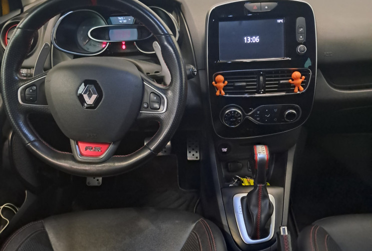 Renault Clio IV 1.6 T 220 RS Trophy EDC6 - RS MONITOR - CAMERA - SUIVI ENTRETIEN - 