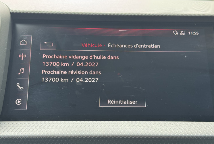Audi A1 II 30 TFSI 116 DESIGN LUXE S-Tronic7  / CARPLAY / Entretien AUDI / CT OK / GARANTIE 6 MOIS