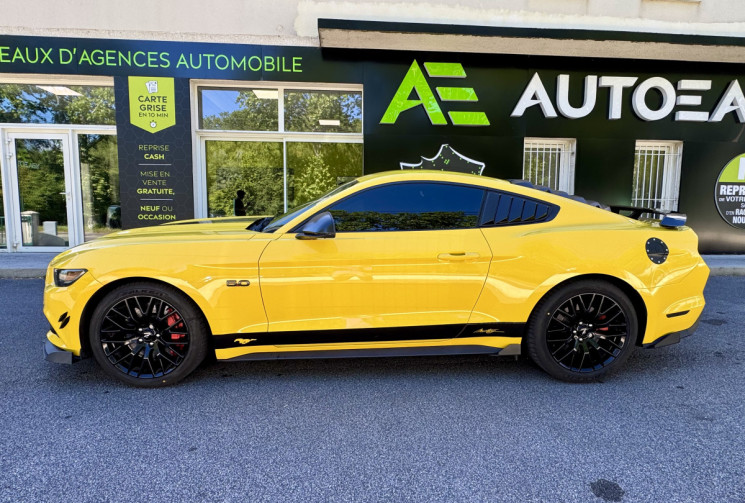 Ford MUSTANG FASTBACK GT 5.0 V8 421 ch BVA6 / Camera / Hi-Fi Surround / Immat France / Entretien OK
