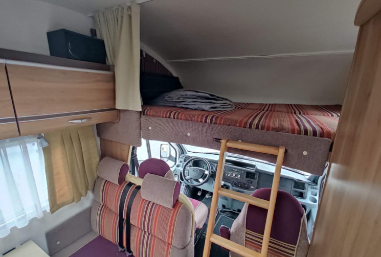 Ford Transit CAMPING CAR BURSTNER 2.2 TDCI 130 CH 6 PLACES 71000 KMS