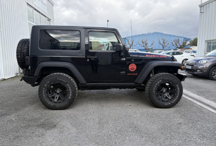 Jeep Wrangler RUBICON 2.8 CRD 4WD 177 cv * FOX * Phare Led * Treuil * Entretien Complet * TBE 