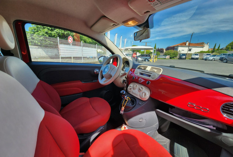 FIAT 500  III 1.2  69  / DISTRIBUTION NEUVE /  GARANTIE 12 MOIS 