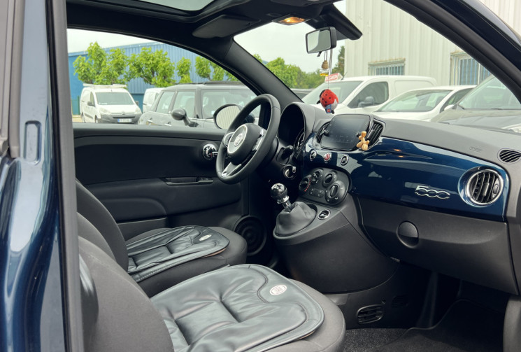 FIAT 500 III 1.0 MEHV 69 cv BSG * Toit Panoramique * Radar * Faible Kilométrage 