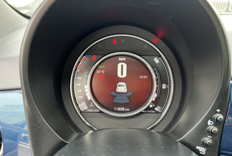 FIAT 500 III 1.0 MEHV 69 cv BSG * Toit Panoramique * Radar * Faible Kilométrage 