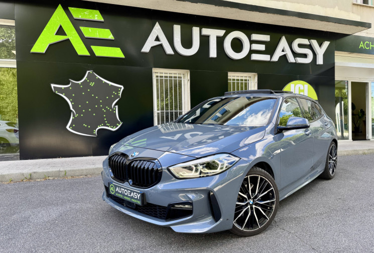 BMW Série 1 118i 136 M Sport DCT7 / Toit ouvrant / Sièges Baquet / Tête haute / Harman Kardon / TVA