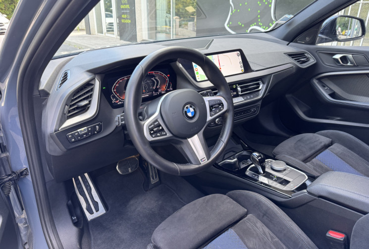BMW Série 1 118i 136 M Sport DCT7 / Toit ouvrant / Sièges Baquet / Tête haute / Harman Kardon / TVA
