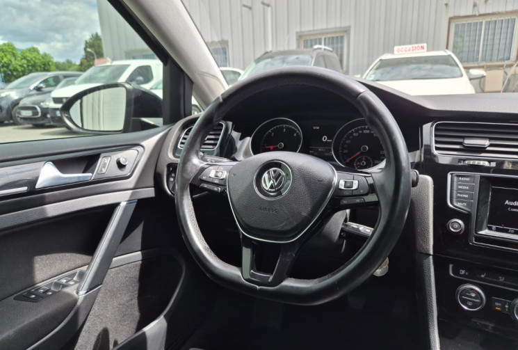 Volkswagen Golf VII 1.6 TDI * 105 CV * DISTRIBUTION FAITE * BT * SIEGES CHAUFFANTS * ALCANTARA 