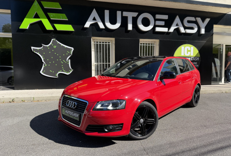 Audi A3 SPORTBACK 2.0 TDI 140 S LINE * ENTRETIEN A JOUR * CT ET DISTRI OK * GARANTIE 6 MOIS