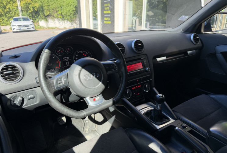 Audi A3 SPORTBACK 2.0 TDI 140 S LINE * ENTRETIEN A JOUR * CT ET DISTRI OK * GARANTIE 6 MOIS