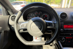 Audi A3 SPORTBACK 2.0 TDI 140 S LINE * ENTRETIEN A JOUR * CT ET DISTRI OK * GARANTIE 6 MOIS