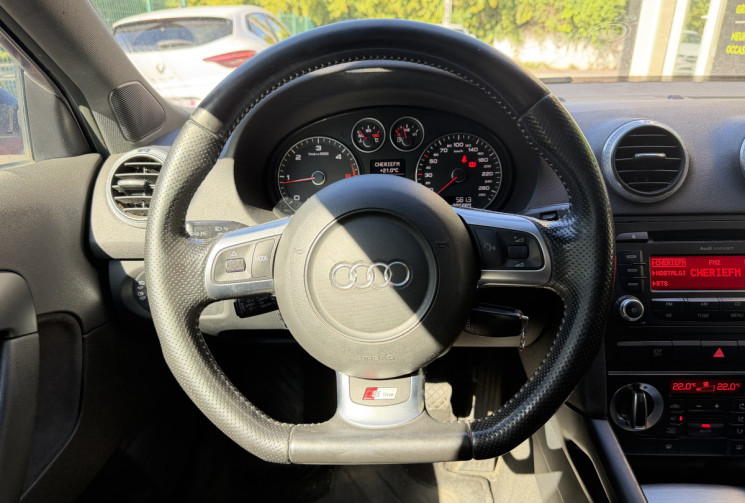 Audi A3 SPORTBACK 2.0 TDI 140 S LINE * ENTRETIEN A JOUR * CT ET DISTRI OK * GARANTIE 6 MOIS